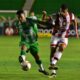 Timbu voltou a mostrar bons valores ofensivos, mas não conseguiu furar gol adversário