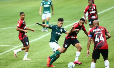 Palmeiras vence o Athletico por 3x0